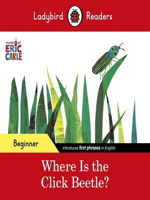 cover image of Where Is the Click Beetle? 